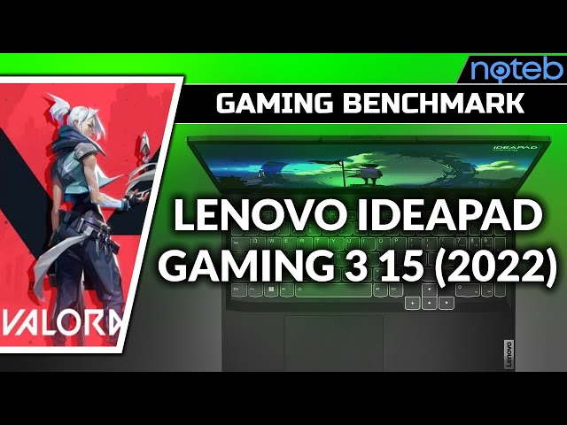 Lenovo Ideapad Gaming 3 15IAH7 - Valorant [ i5-12450H | RTX 3050 ]