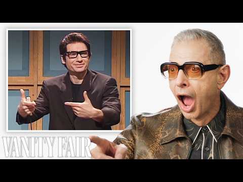 Jeff Goldblum Reviews Impressions of Himself | Vanity Fair