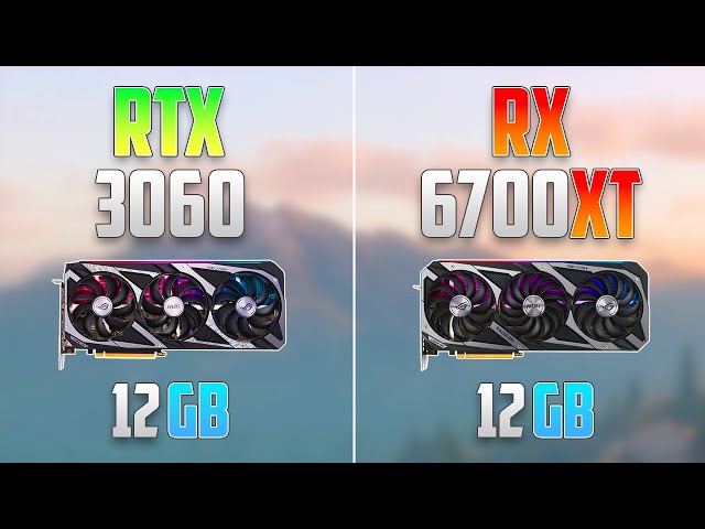 RTX 3060 vs RX 6700 XT - Which one is Better?