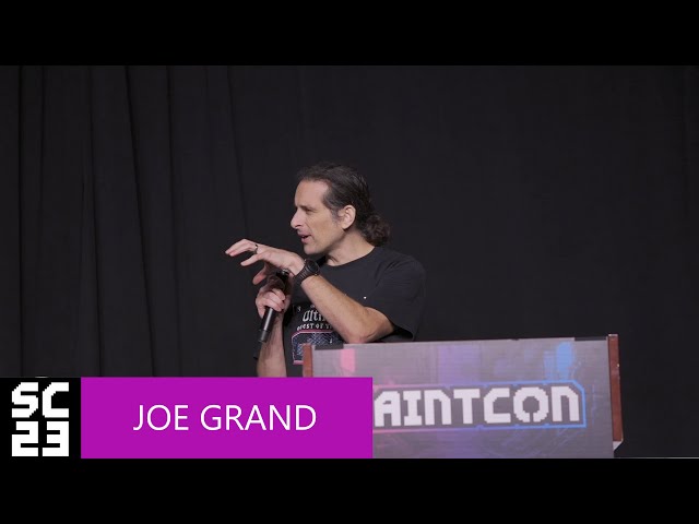 SAINTCON 2023 - Joe Grand - Keynote