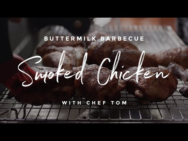 Buttermilk Barbecue Smoked Chicken