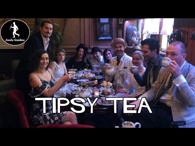 Sunday afternoon in London - Tipsy Tea at Mr Foggs