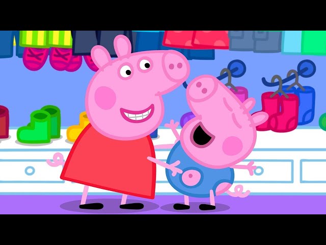 Peppa Pig Helps George Get New Clothes 🐷 👕 Adventures With Peppa Pig