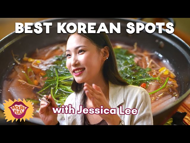 Jessica Lee Talks About her K-Pop Experience While Eating Korean Food | Mouth Full
