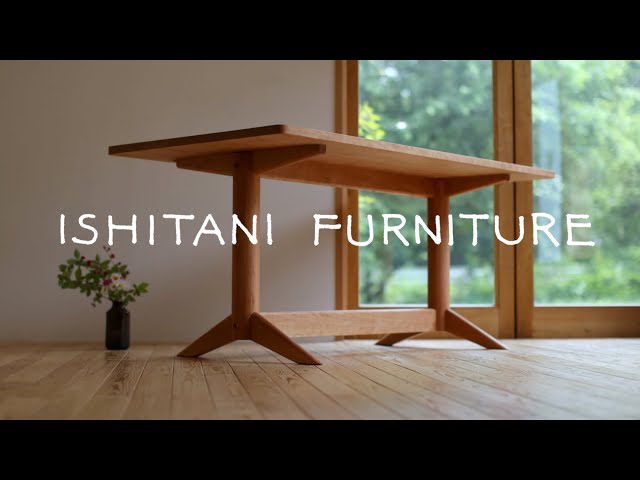 ISHITANI - Making a Rounded Legs Trestle Table
