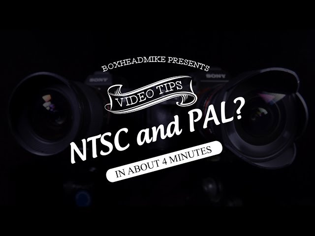 NTSC & PAL in the sony A7iii