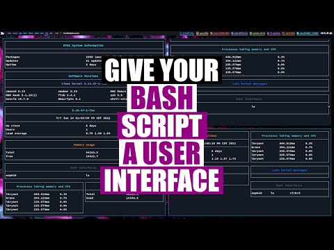 Transform Your Scripts With Bash Simple Curses