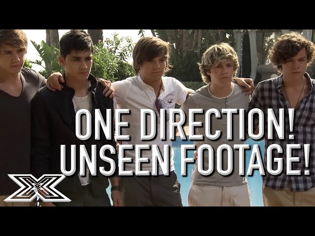 ALL Unseen Footage From ONE DIRECTION'S Time On X Factor - Auditions & JUDGE'S HOUSES!