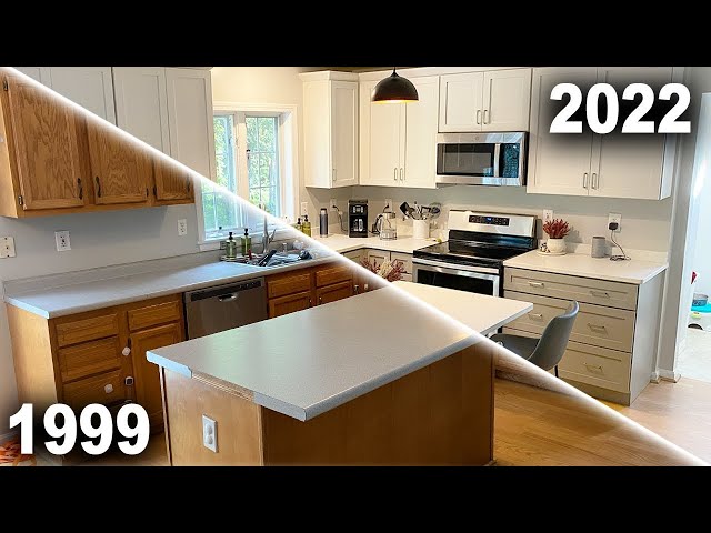 Kitchen Cabinet Replacement Time-Lapse