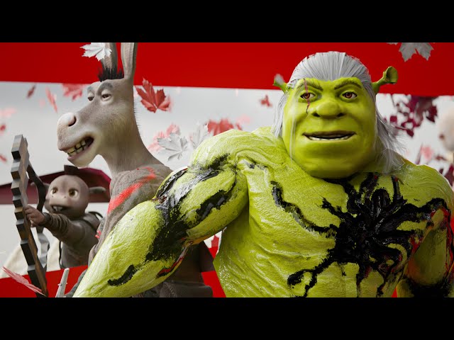 Shrek-Racist VS Donkey: The Among Us Temple [The N-Word Saga]