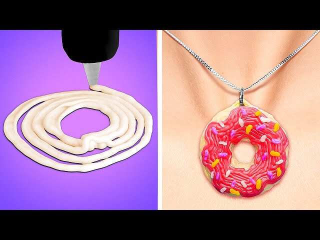Cute DIY Jewelry Ideas And Wonderful Crafts With 3D Pen And Polymer Clay
