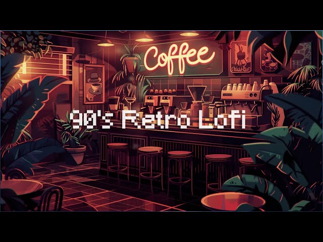90's Retro Coffeehouse Lo-Fi ☕ Smooth Hip-Hop & Jazzy Beats 🎶 Chill and Study to the Classics
