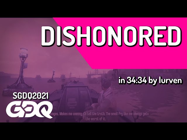 Dishonored by lurven in 34:34 - Summer Games Done Quick 2021 Online