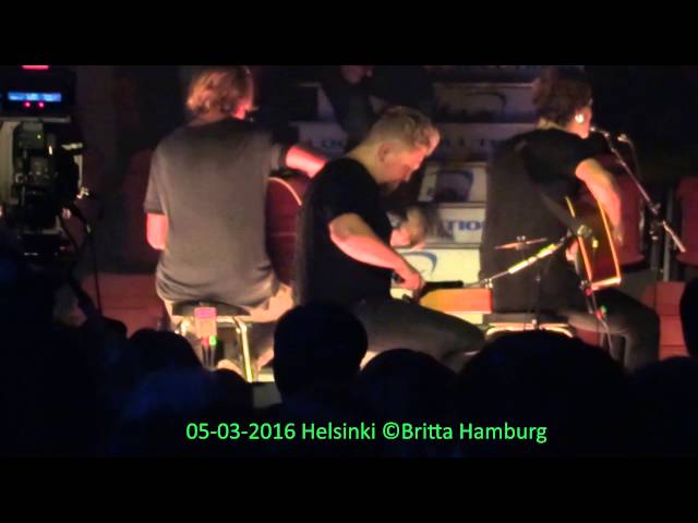 Sunrise Avenue - Unholy Ground Unplugged @Helsinki 05-03-2016