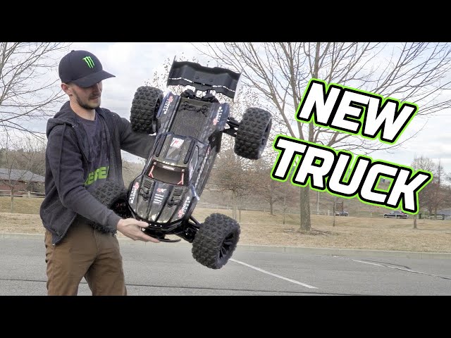 Arrma Kraton 8S EXB Unboxing and first Run