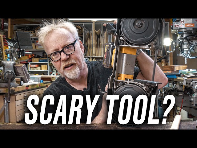 Adam Savage Gets Nervous Using These Tools