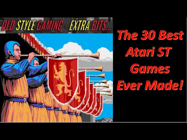The 30 Best Atari ST Games Ever Made!