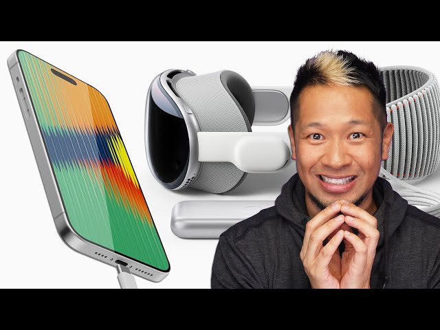 The Latest iPhone 15 & Apple Vision Pro Details! Plus, Apple's working on a new iMac 'Pro'