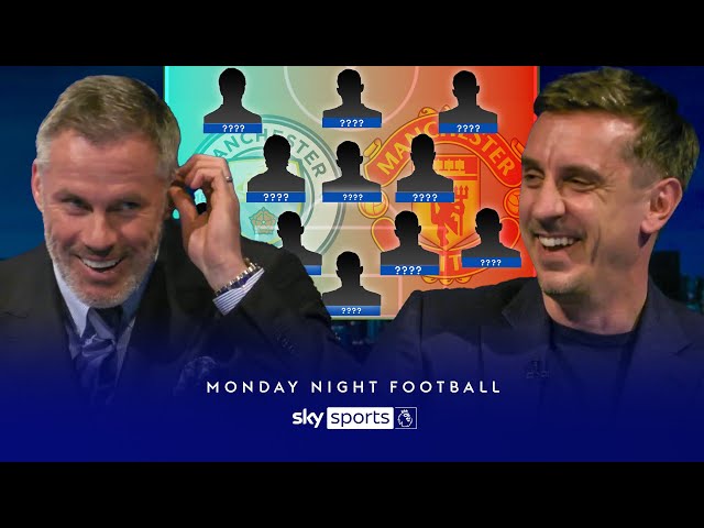 Jamie Carragher & Gary Neville DISAGREE over Man Utd 99' & Man City 23' combined XI