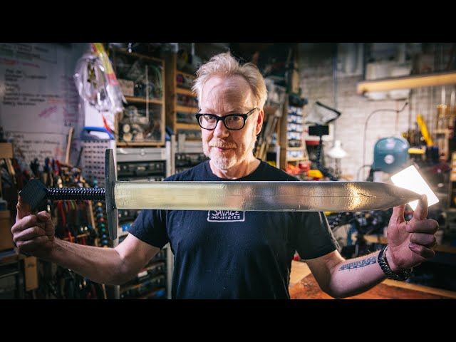 Adam Savage's One Day Builds: How to Build a $5 Sword!