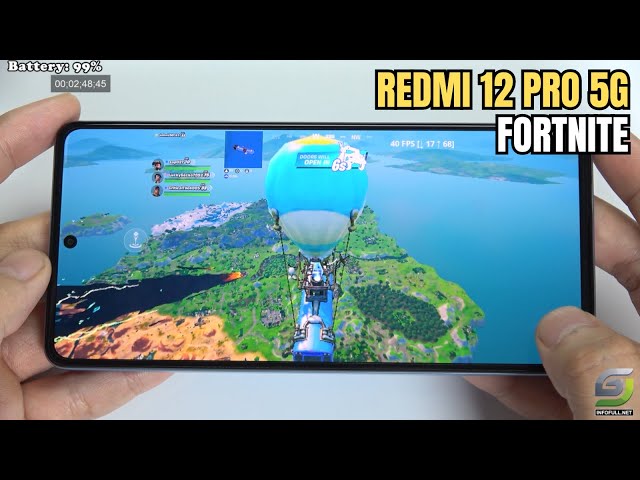 Redmi Note 12 Pro 5G Fortnite Gameplay New Update
