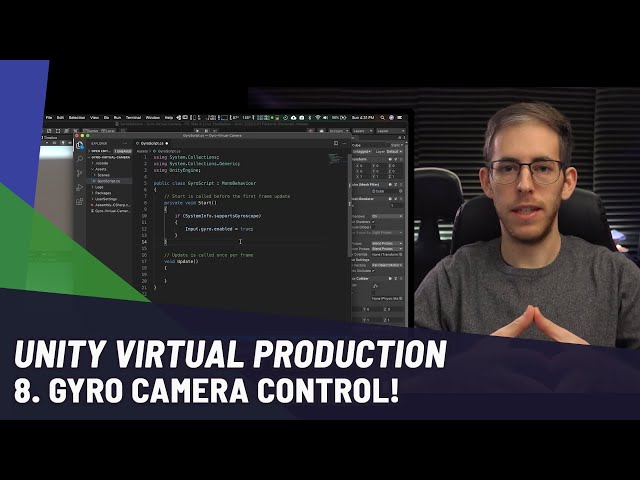 Control a Virtual Camera with iPhone or Android Gyro Sensors!