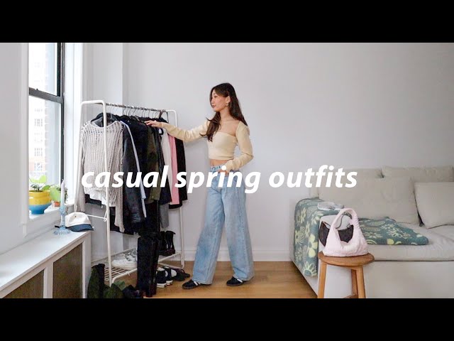 CASUAL SPRING OUTFITS 🌼 | spring 2023 look book