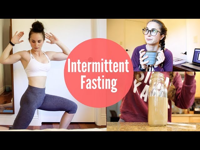 INTERMITTENT FASTING | What I Eat In A Day | Workout + Protein Smoothie Recipe
