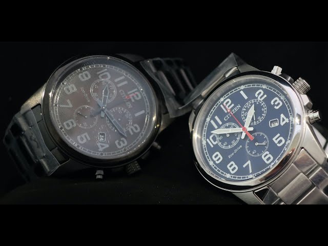 A Close Look at the Citizen Field Watch Chrono - AT0200