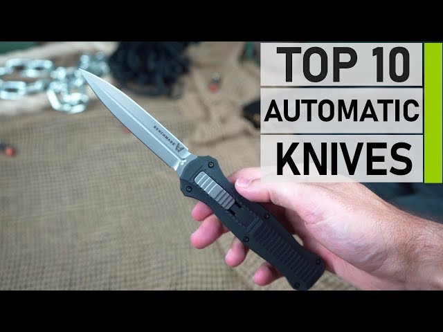 Top 10 coolest Automatic Knives | Best Spring Assisted Knife