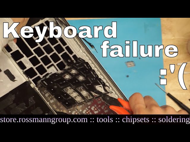 We need to talk about failing keyboards on these new Macbooks.