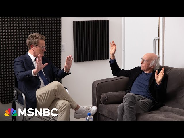 'Something had to change': Larry David gets candid on Morning Joe