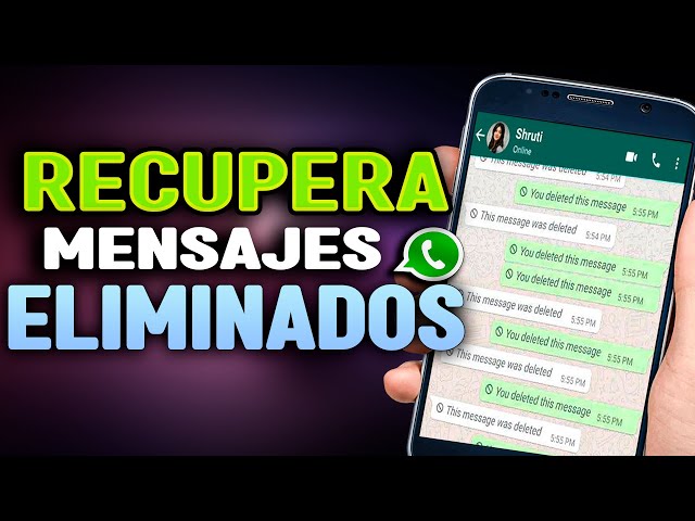 Como recuperar mensajes borrados de WhatsApp| Sin respaldo