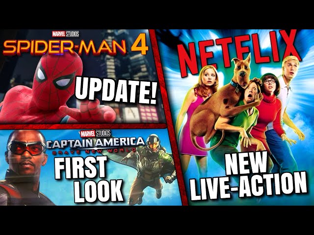 Live-Action Scooby-Doo, Spider-Man 4 Update, First Look At New MCU Falcon & MORE!!