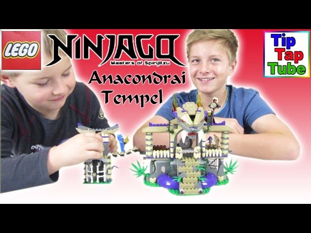 Lego Ninjago 70749 Tempel der Anacondrai Video Auspacken Aufbauen Spielen Spielzeug Kanal für Kinder