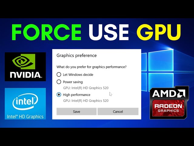 How To Fix Game Not Using GPU/Graphics Card In Windows 10/11
