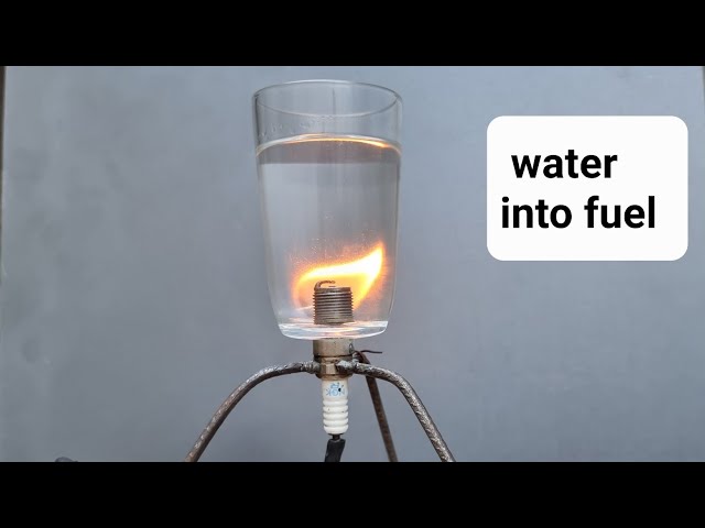 how to turn water into fuel