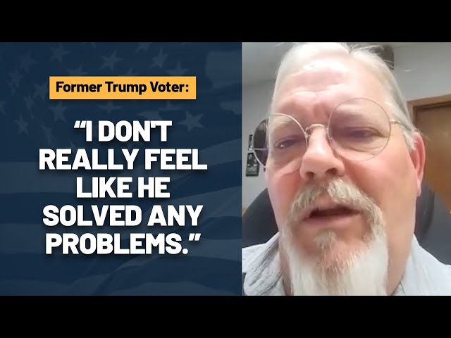 Fmr. Trump Voter: "I just can't in good conscience vote for somebody like Trump again"