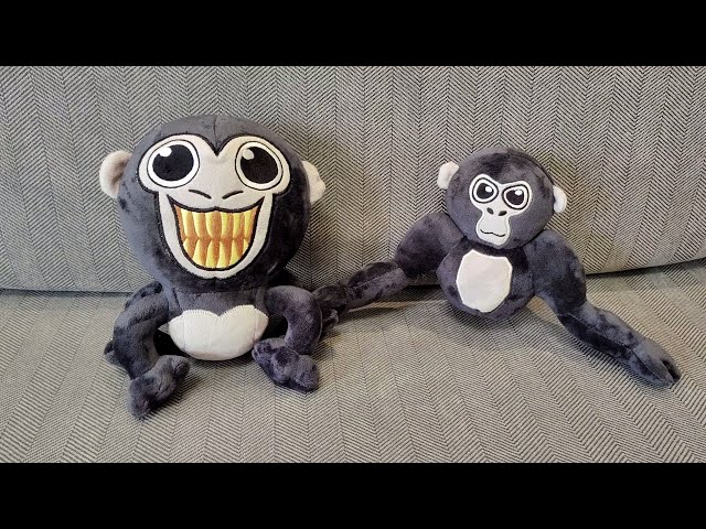 Unboxing 2 Gorilla Tag Monkey Plush!!!