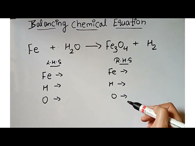 Trick to Balance chemical Equation|| class 10