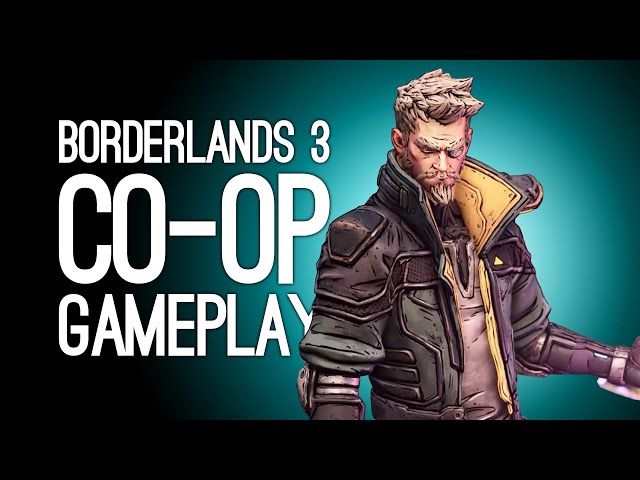 Borderlands 3 Co-Op Gameplay: Let's Play With New Characters Zane & Moze - APES, LASERS, FIGHTING!
