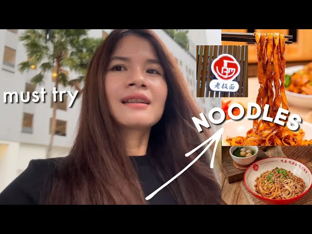 Underrated Chinese noodles restaurant that you must try in Johor Bahru | Malaysia vlog