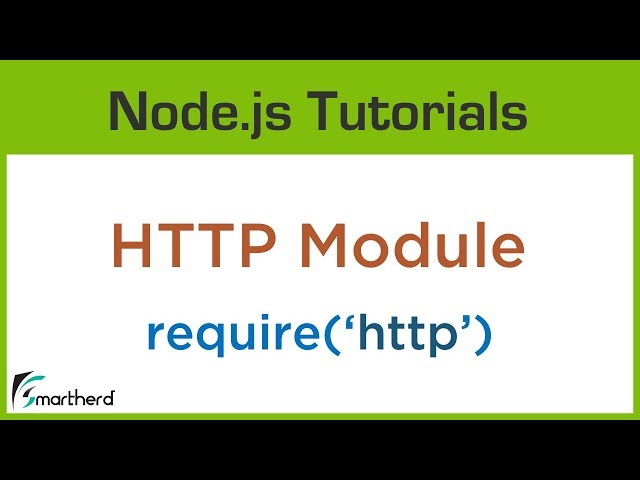 Node.js HTTP Module. Node Tutorials for beginners #3.2