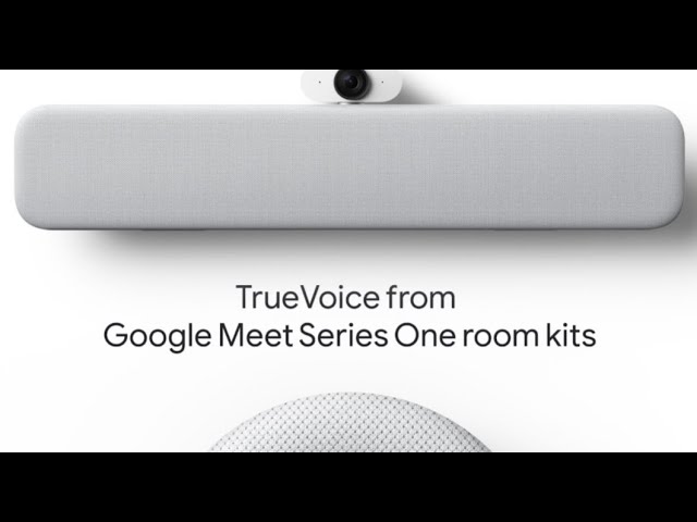 Amplify voices while minimizing noises with Google Meet Series One Room Kits
