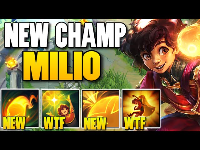 MILIO, THE BEST SUPPORT RIOT HAS EVER RELEASED! (CLEANSE YOUR WHOLE TEAM)