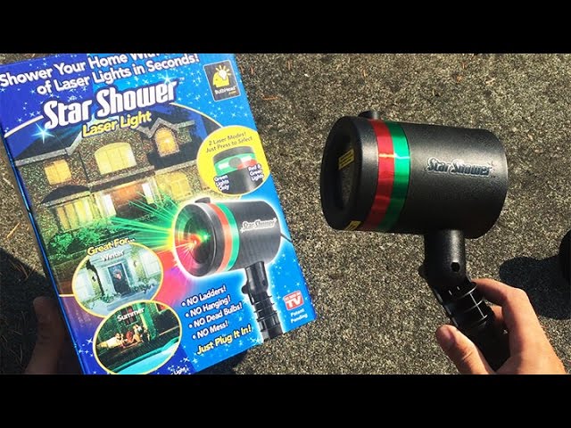 Star Shower Review | Star Shower Laser Light Review | Laser Christmas Lights