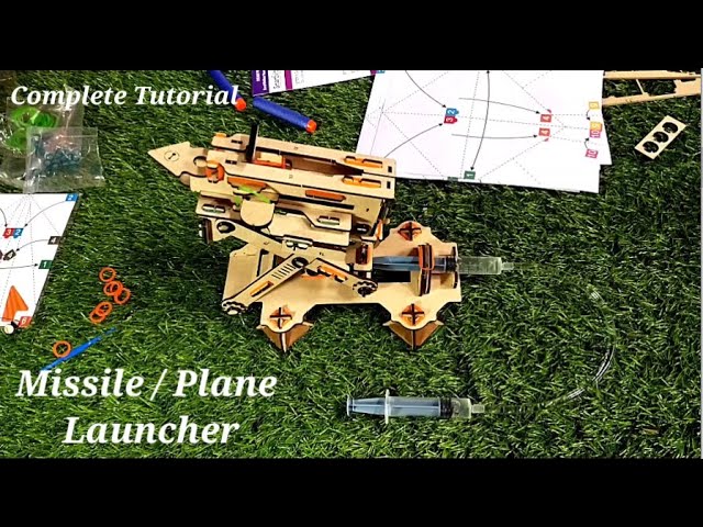 Hydraulic Plane Launcher STEM Educational DIY | Educational & Construction based Activity | #K2 TOYS