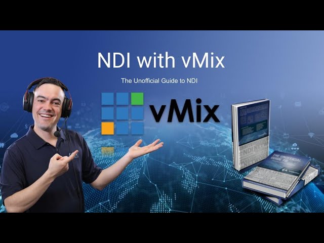 Using NDI with vMix