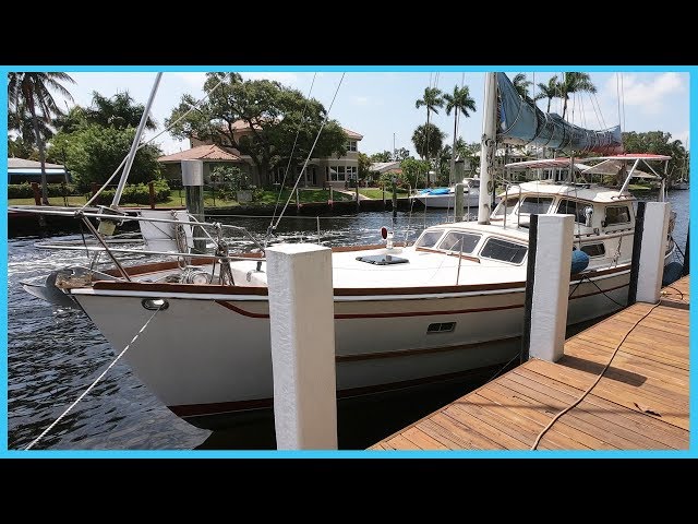 84. DIY DREAM Motor Sailor [Project Boat Full Tour] | Learning the Lines