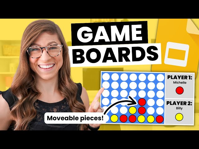 How to Create Interactive Game Boards in Google Slides | Tutorial for Teachers